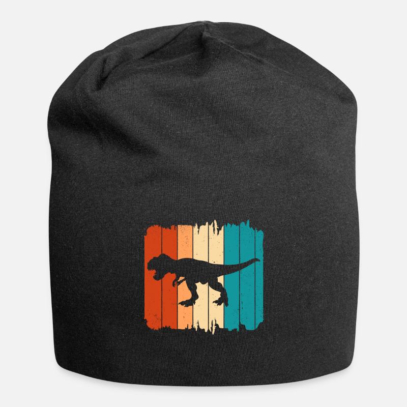 T-Rex - Jersey-Beanie - Schwarz