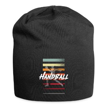 Handball Handballer - Jersey-Beanie - Schwarz - Vorne