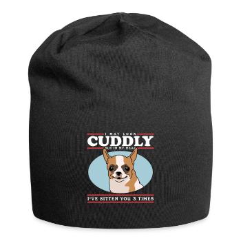 Chihuahua Dogs Propriétaire de chien Chihuahuas Cadeau - Bonnet en jersey - noir - Devant