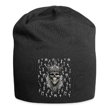 Vikings Rune nordique Vikings Valhalla Vikings - Bonnet en jersey - noir - Devant