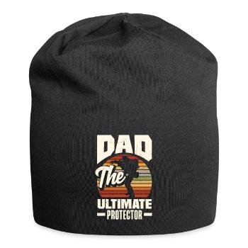 Papa Le Protecteur Ultime Fête des Pères - Bonnet en jersey - noir - Devant