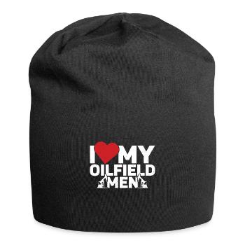 Champ pétrolifère - Bonnet en jersey - noir - Devant