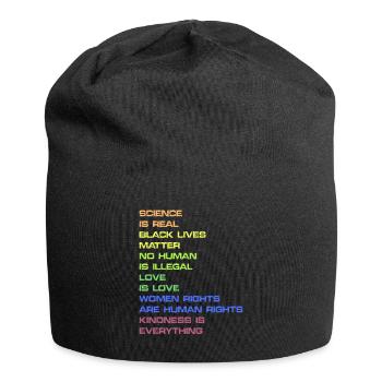 Black Lives Matter Women’s Rights Africa - Bonnet en jersey - noir - Devant