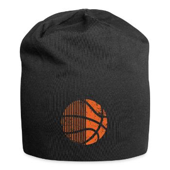 Basketball Basketballer - Jersey-Beanie - Schwarz - Vorne