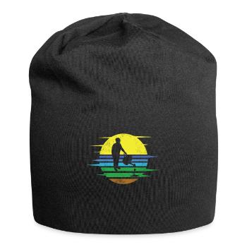 Gardener Accessories Garden Motif - Jersey Beanie - black - Front