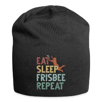 Ultimate Frisbee & Disc Golf Frisbee Design - Jersey-Beanie - Schwarz - Vorne