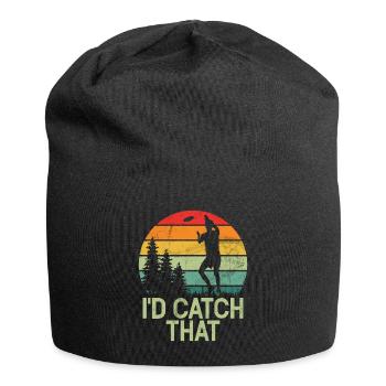 Ultimate Frisbee & Disc Golf Frisbee Design - Jersey-Beanie - Schwarz - Vorne