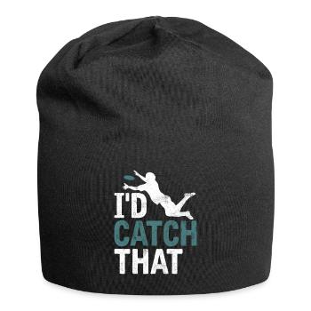 Ultimate Frisbee & Disc Golf Frisbee Design - Jersey-Beanie - Schwarz - Vorne