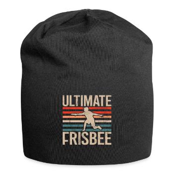 Ultimate Frisbee & Disc Golf Frisbee Design - Jersey Beanie - black - Front