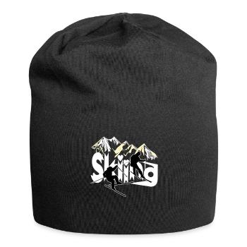 Downhill skiing Winter sports for ski professionals in Bergen - Jersey Beanie - black - Front