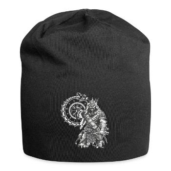Vikings Rune nordique Vikings Valhalla Vikings - Bonnet en jersey - noir - Devant