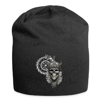 Vikings Rune nordique Vikings Valhalla Vikings - Bonnet en jersey - noir - Devant