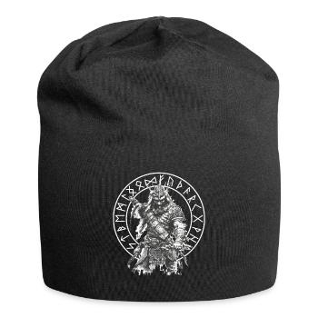 Vikings Rune nordique Vikings Valhalla Vikings - Bonnet en jersey - noir - Devant