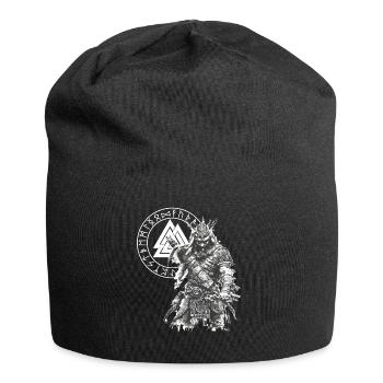 Vikings Rune nordique Vikings Valhalla Vikings - Bonnet en jersey - noir - Devant