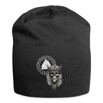 Vikings Rune nordique Vikings Valhalla Vikings - Bonnet en jersey - noir - Devant