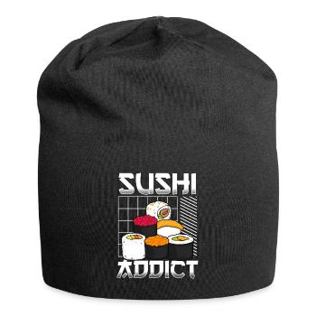 Sushi addictive aesthetics - Jersey Beanie - black - Front