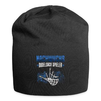 Nachwuchs Dudelsack Spieler schottische Sackpfeife - Jersey-Beanie - Schwarz - Vorne