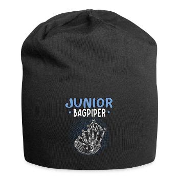 Joueur de cornemuse junior Joueur de cornemuse écossaise - Bonnet en jersey - noir - Devant