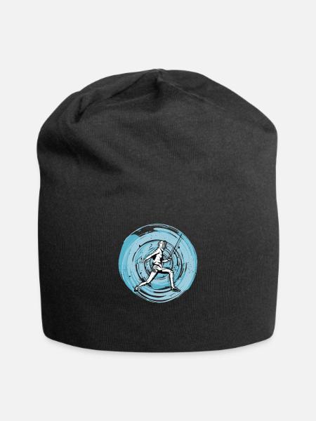 Fencing-Sports Game Fencing Fencing - Jersey Beanie - black