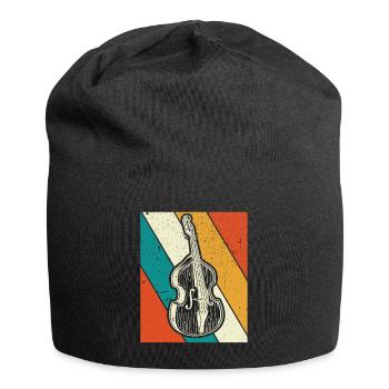 Double bass Double bass player Double bass player - Jersey Beanie - black - Front