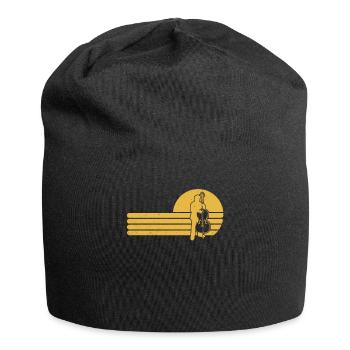 Double bass Double bass player Double bass player - Jersey Beanie - black - Front