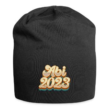 Abi 2023 Abitur Abiturient - Jersey-Beanie - Schwarz - Vorne