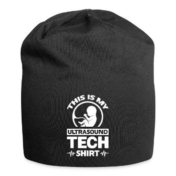 Das ist mein Ultraschall-Tech-Shirt - Jersey-Beanie - Schwarz - Vorne