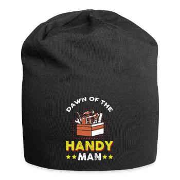 Die Morgendämmerung des Handwerkers - Jersey-Beanie - Schwarz - Vorne