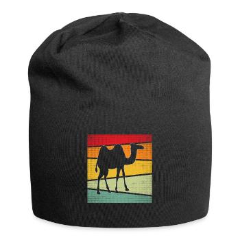Camel Rétro - Bonnet en jersey - noir - Devant