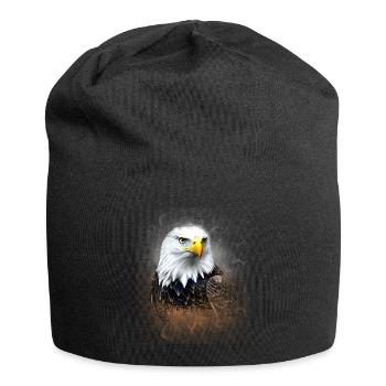 Eagle Splash Art - Jersey Beanie - black - Front