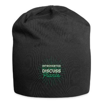 Plant Gardening Gardener Landscape Architect - Jersey Beanie - black - Front