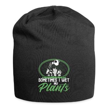 Plant Gardening Gardener Landscape Architect - Jersey Beanie - black - Front