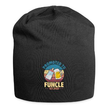 Oncle enceinte - Bonnet en jersey - noir - Devant