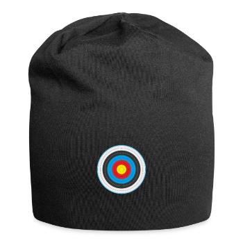 Bogenschiessen - Jersey-Beanie - Schwarz - Vorne