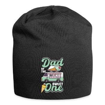 Papa du doux - Bonnet en jersey - noir - Devant
