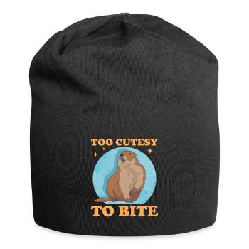 Marmots Mankai Groundhog Munggen Gift - Jersey Beanie - black - Front