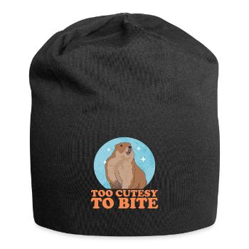 Groundhog Munggen Mankai Groundhog Gift - Jersey Beanie - black - Front