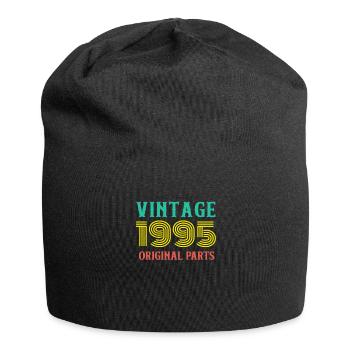 Geburtsjahr Jahrgang 1995 Originalteile Geburtstag - Jersey-Beanie - Schwarz - Vorne