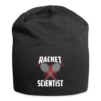 Schläger Wissenschaftler Racket Scientist - Jersey-Beanie - Schwarz - Vorne