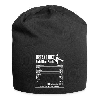 Break Dancing - Jersey Beanie - black - Front