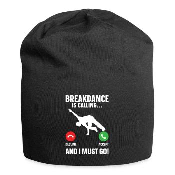 Break Dancing - Jersey Beanie - black - Front