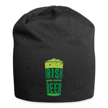 Irish you were Beer Irland St. Patrick’s Day - Jersey-Beanie - Schwarz - Vorne