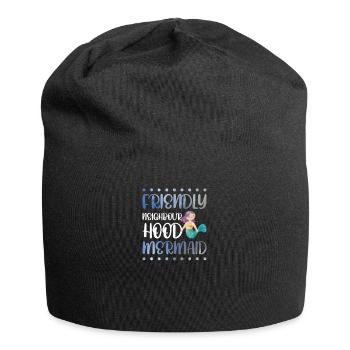 Sympathique Voisinage Sirène - Bonnet en jersey - noir - Devant