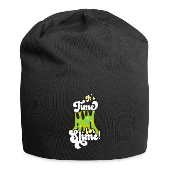 Mucus Puddle Cool Mignon Adorable pour Slime Maker - Bonnet en jersey - noir - Devant