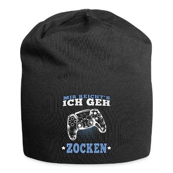 Ich geh zocken Videospiele Gamer Gaming Zocker - Jersey-Beanie - Schwarz - Vorne