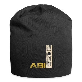Abi 2023 Abiturient - Jersey-Beanie - Schwarz - Vorne