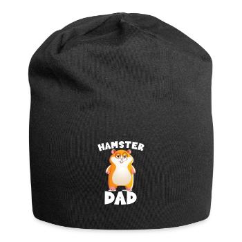 Hamster Dad - Jersey Beanie - black - Front