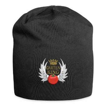 Gardener Accessories Garden Motif - Jersey Beanie - black - Front
