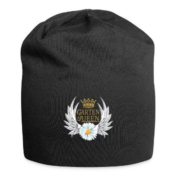 Gardener Accessories Garden Motif - Jersey Beanie - black - Front