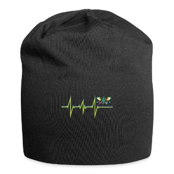 Gardener Accessories Garden Motif - Jersey Beanie - black - Front